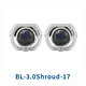 Car Headlights 5D Lens Shroud